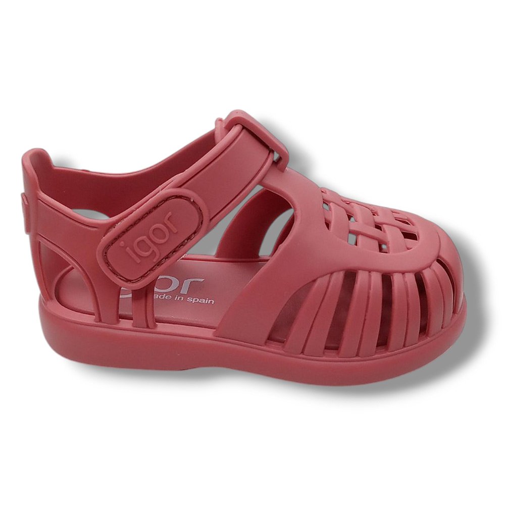 Igor Sandalia Cerrada Cangrejera S10271-383 TOBBY SOLID NEW PINK Niña CORDONETS - Imagen 2