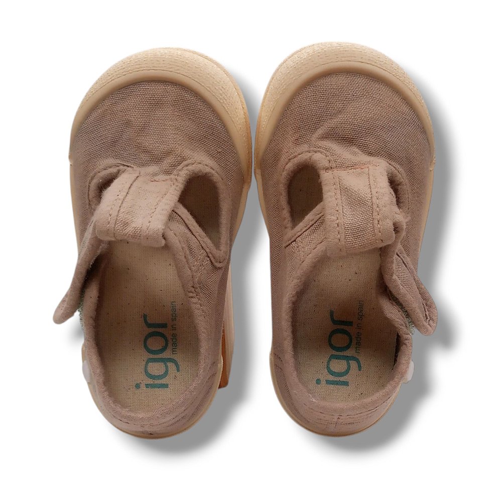 Igor Zapatilla Lona Pepito Sneakers S10332-390 CACAO Niño CORDONETS - Imagen 6