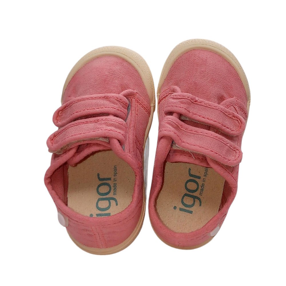 Igor Zapatilla Lona Sneakers S10333-383 NUEVO ROSA Niña CORDONETS - Imagen 6