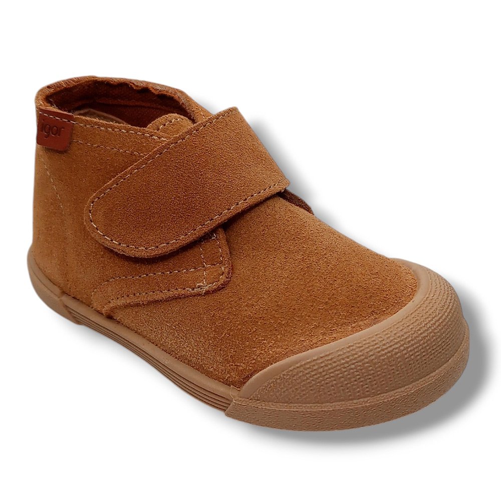 Igor Botas Serraje Barrefoot TUI W10321-397 COGNAC Niño CORDONETS