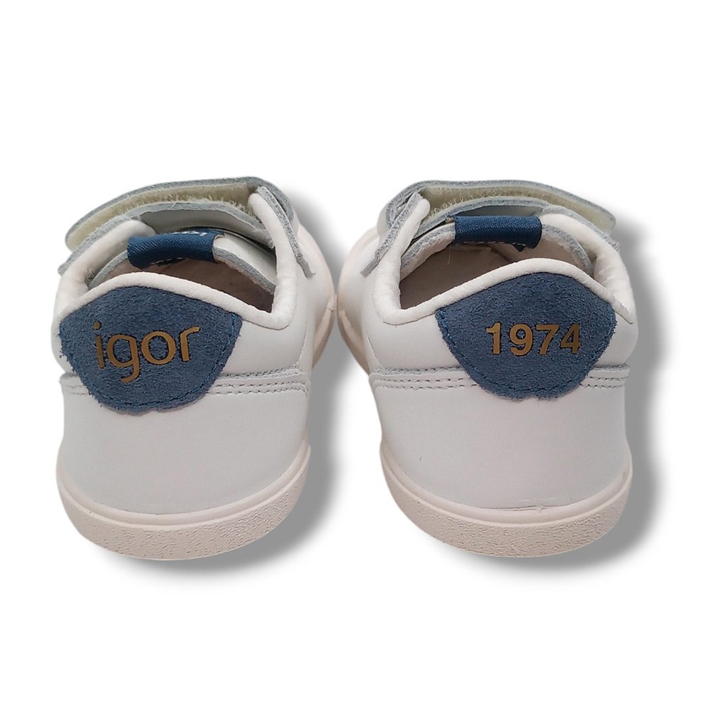 Igor Deportivas Zapatilla Sneakers W10325-050 TENNIS BLANCO/JEANS Niño CORDONETS - Imagen 5