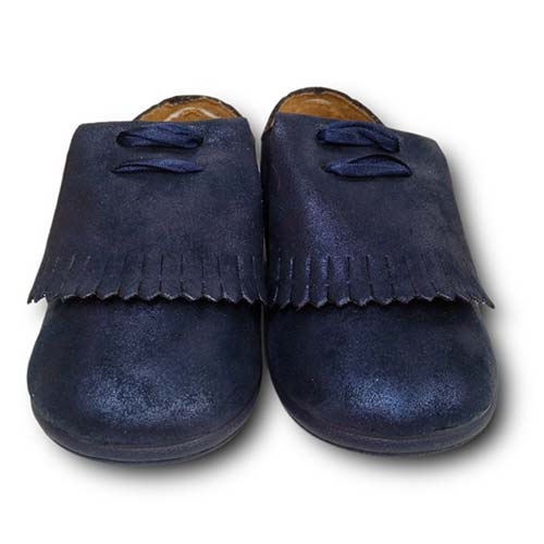 Vulpeques Blucher Niña 218-CU MARINO CORDONETS - Imagen 3