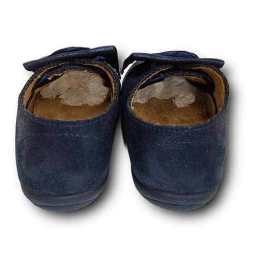 Vulpeques Blucher Niña 218-CU MARINO CORDONETS - Imagen 4