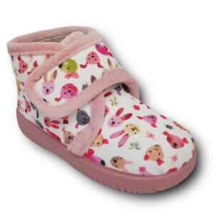 Vulpeques Botas Descanso Niña 112-P BLANCO CORDONETS