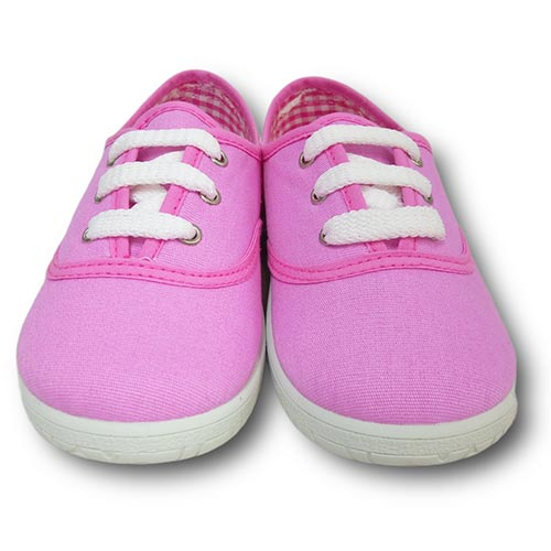 Vulpeques Zapatilla Lona Niña 101-PCV FUXIA CORDONETS - Imagen 3