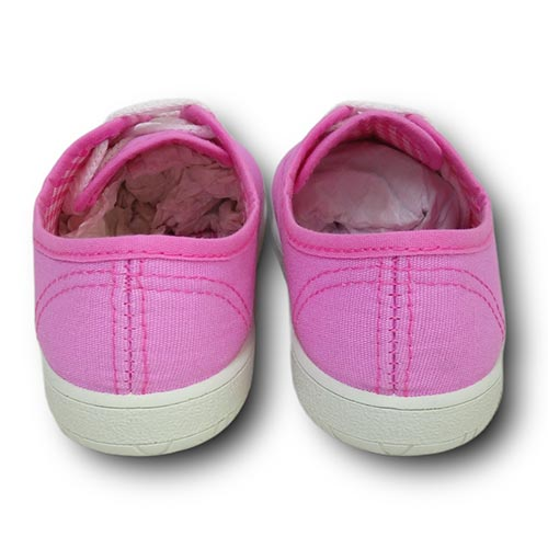 Vulpeques Zapatilla Lona Niña 101-PCV FUXIA CORDONETS - Imagen 4