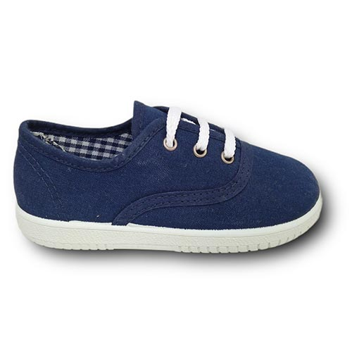 Vulpeques Zapatilla Lona Niño 101-PCV MARINO CORDONETS - Imagen 3