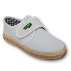 Vulpeques Zapatilla Lona Niño 1034 BLANCO CORDONETS
