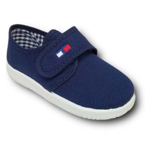 Vulpeques Zapatilla Lona Niño 132-PBT MARINO CORDONETS