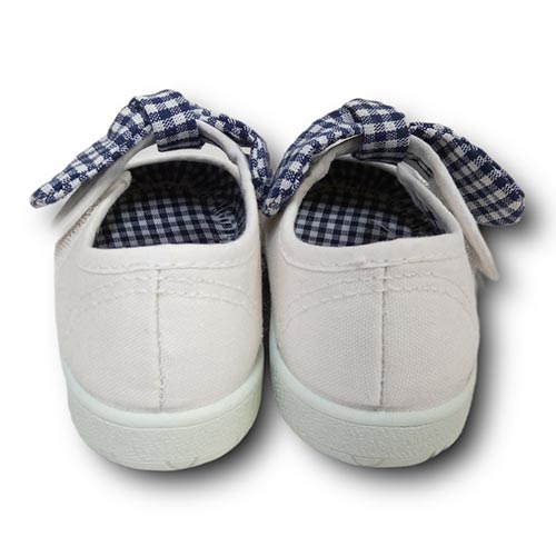 Vulpeques Merceditas Lona niña 104-LV BLANCO CORDONETS - Imagen 4