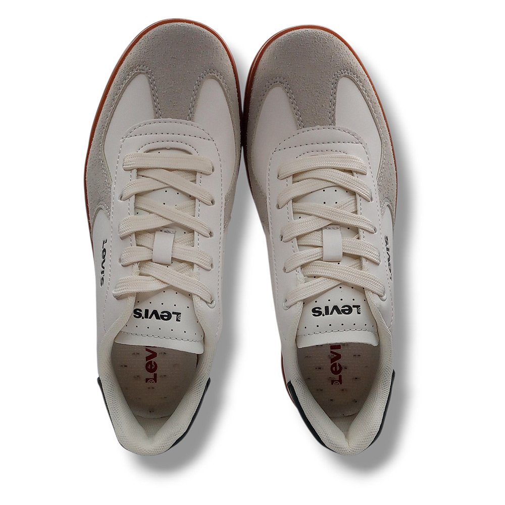 Levi's Zapatilla Levis Niño GABHAN SR VGAB0013S WHITE BLACK CORDONETS - Imagen 6