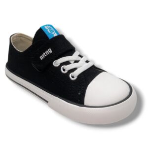 Mustang Zapatilla Lona Sneakers niña 49065 NEGRO Zapatillas calzado niños Summer CORDONETS