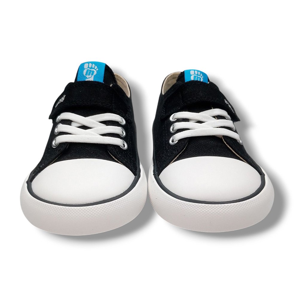 Mustang Zapatilla Lona Sneakers niña 49065 NEGRO Zapatillas calzado niños Summer CORDONETS - Imagen 4