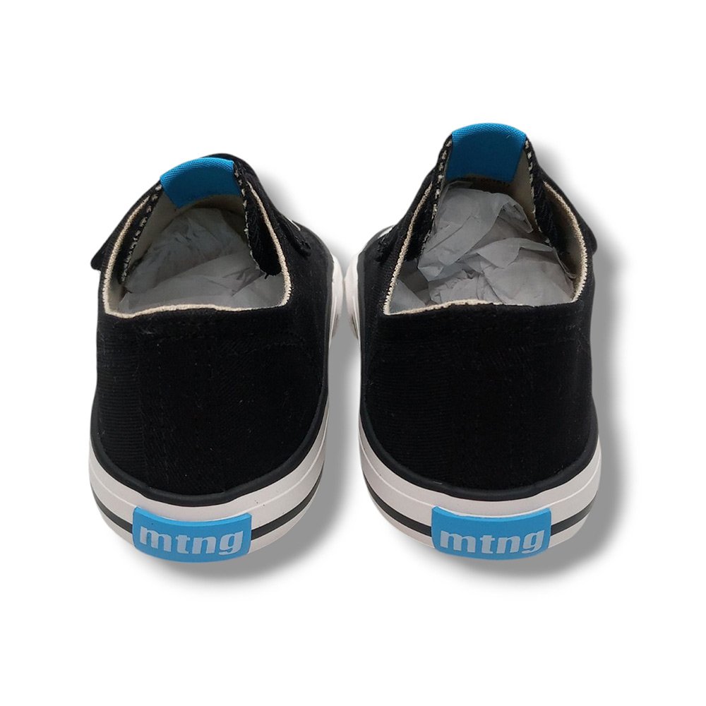 Mustang Zapatilla Lona Sneakers niña 49065 NEGRO Zapatillas calzado niños Summer CORDONETS - Imagen 5