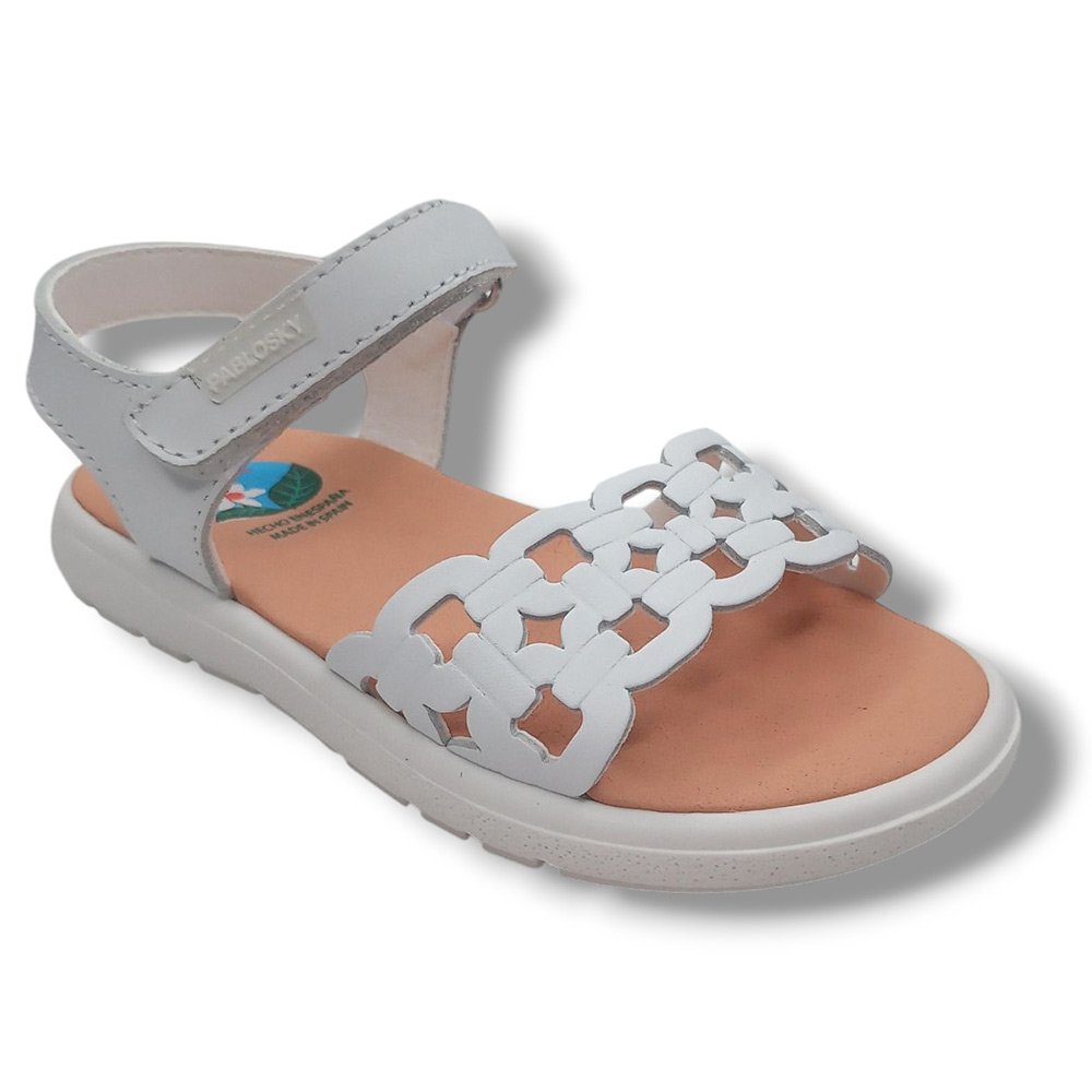Pablosky Sandalia Abierta Niña 441800 BLANCO CORDONETS