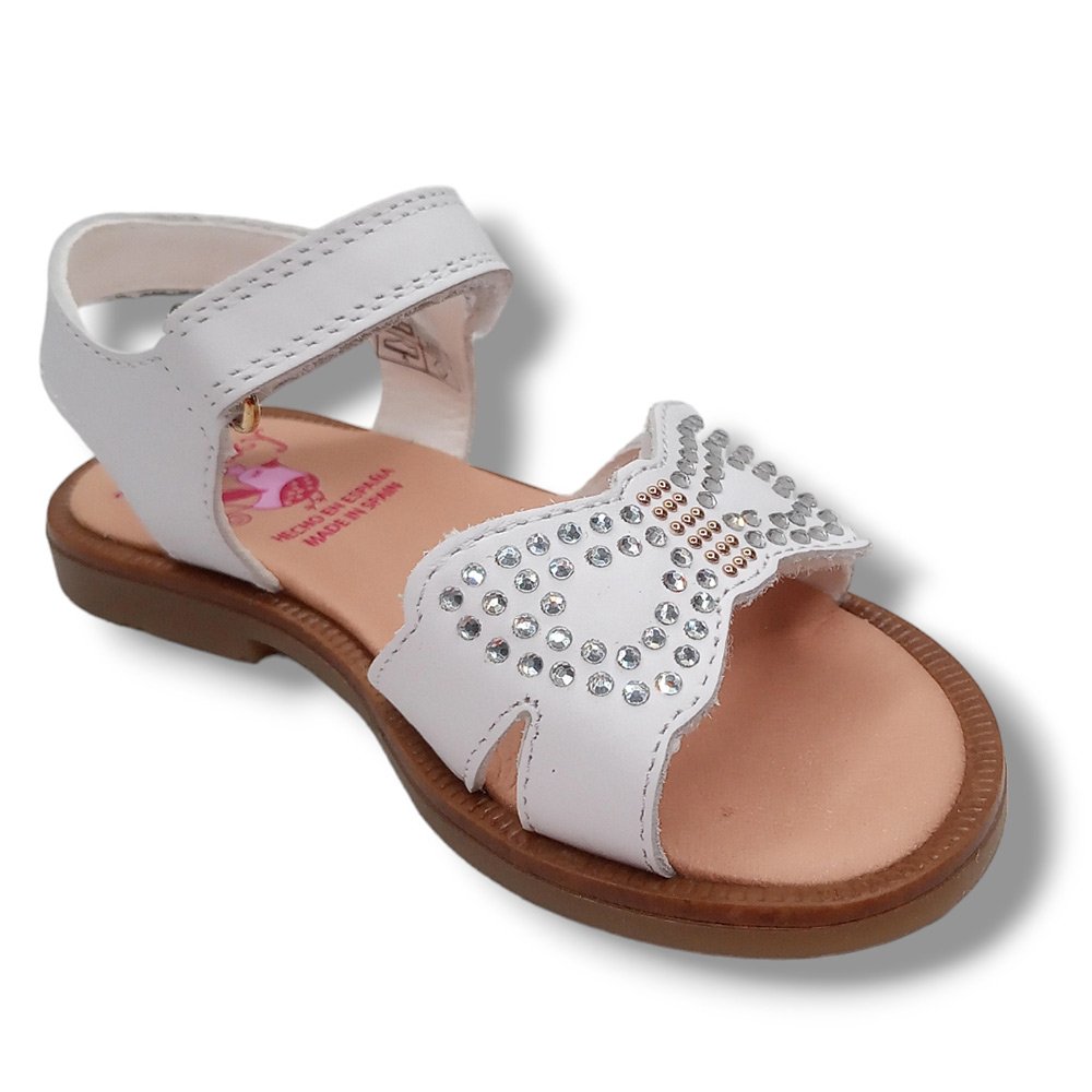 Pablosky Sandalia Abierta Niña 040000 BLANCO CORDONETS - Imagen 3