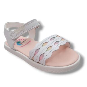 Pablosky Sandalia Abierta Niña 054000 BLANCO CORDONETS