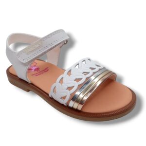 Pablosky Sandalia Abierta Niña 056200 BLANCO CORDONETS