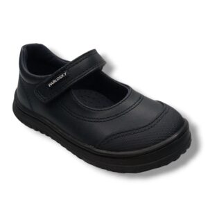 Pablosky Merceditas Colegial Niña BAREFOOT 355425 LEADER-TECH MARINO CORDONETS