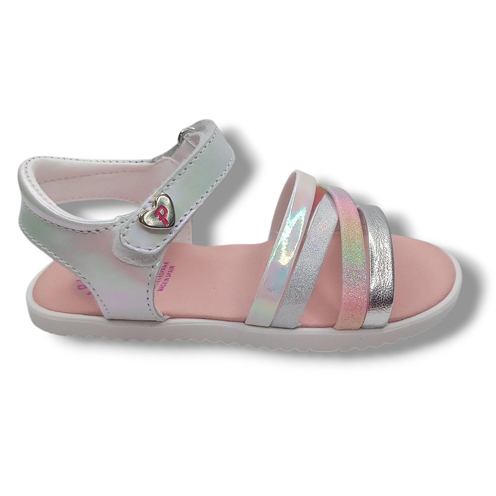 Pablosky Sandalia Abierta Niña Barefoot 443400 BLANCO CORDONETS - Imagen 2