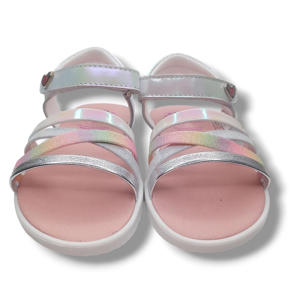 Pablosky Sandalia Abierta Niña Barefoot 443400 BLANCO CORDONETS - Imagen 4