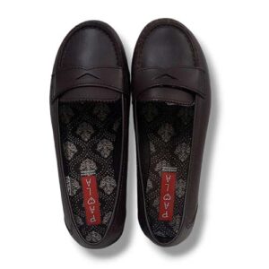 Pablosky Mocasin Colegial Niña 897390 MARRON CORDONETS