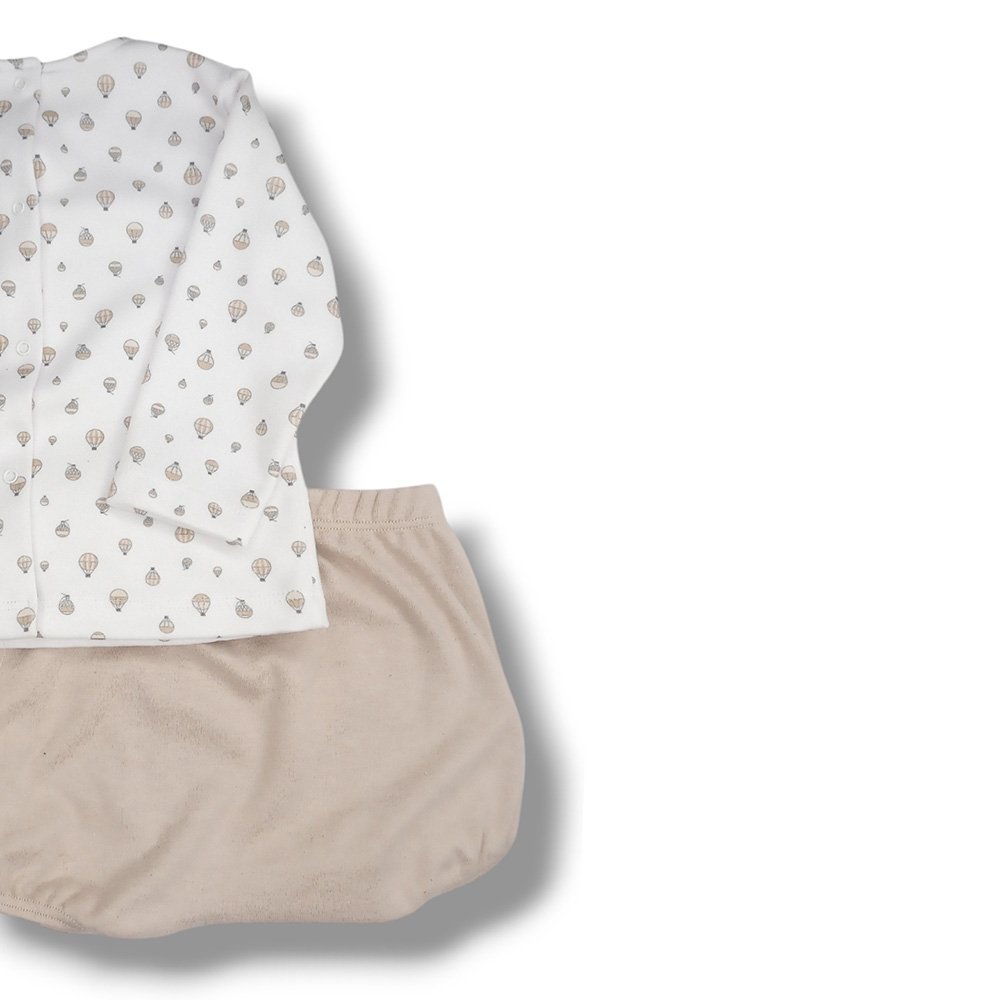 Rapife Conjunto Pack punto estampado de bebé Niño 5514W21 CAMEL-28 CORDONETS - Imagen 6