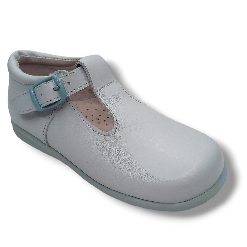 Zapato Ceremonia Pepito Reval 0929G NAPA CELESTE CORDONETS