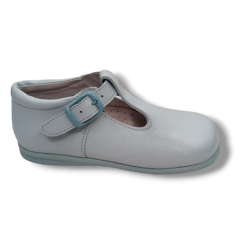 Zapato Ceremonia Pepito Reval 0929G NAPA CELESTE CORDONETS - Imagen 2