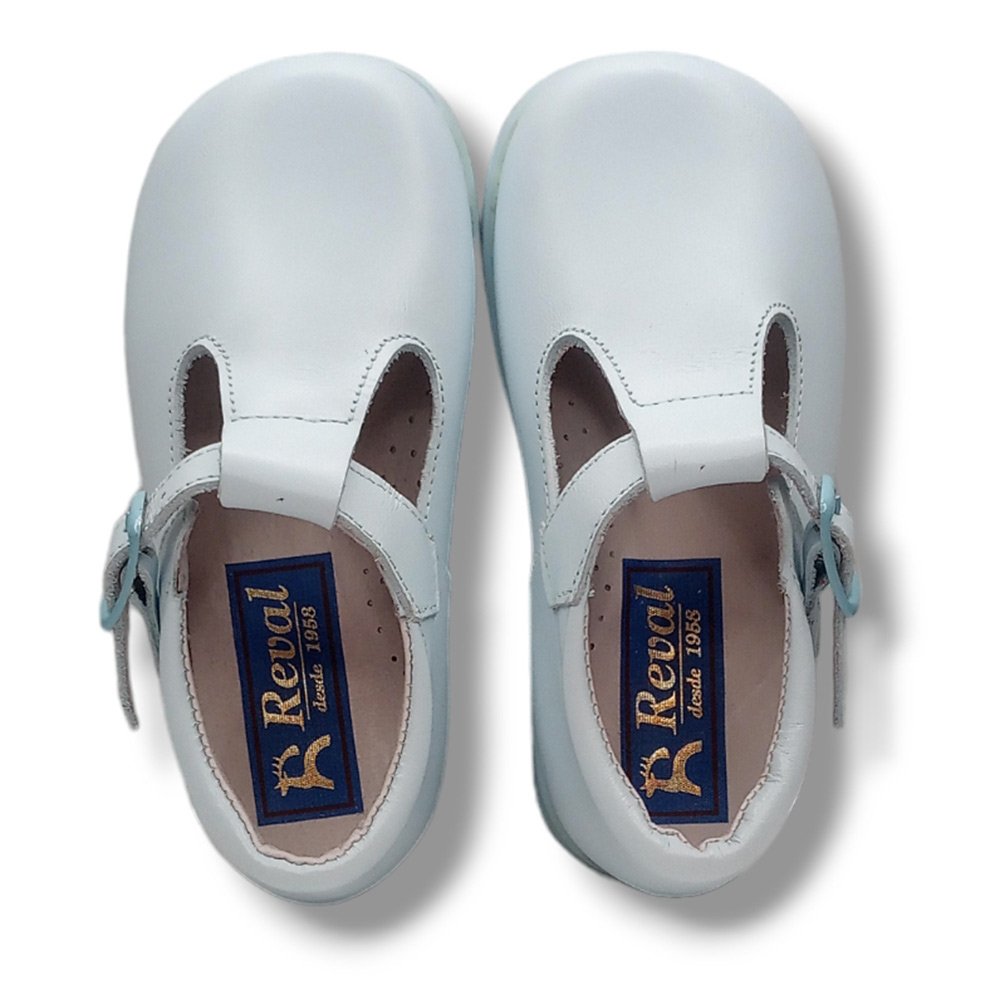 Zapato Ceremonia Pepito Reval 0929G NAPA CELESTE CORDONETS - Imagen 6