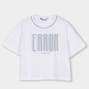 Tiffosi Camiseta de niña 10043647_001 ALMA BLANCO ROYALE CORDONETS