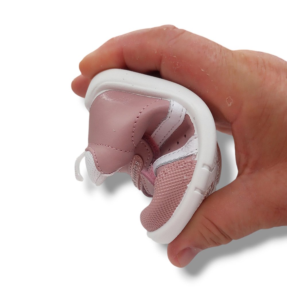 Titanitos Deportivas Niña B500 AMANCIO OLD ROSE BLANCO CORDONETS - Imagen 8
