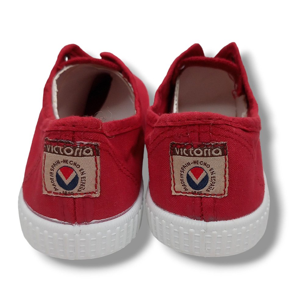 Zapatilla Lona Victoria 06627 ROJO CORDONETS - Imagen 5