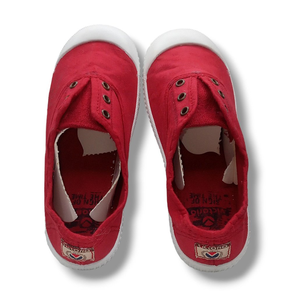 Zapatilla Lona Victoria 06627 ROJO CORDONETS - Imagen 6