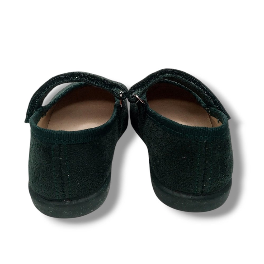 Batilas Merceditas Serratex Vulnanes Niña 160 VERDE BOTELLA CORDONETS - Imagen 5