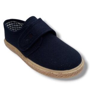 Vulpeques Zapatilla Lona Niño 1032-PBT MARINO CORDONETS