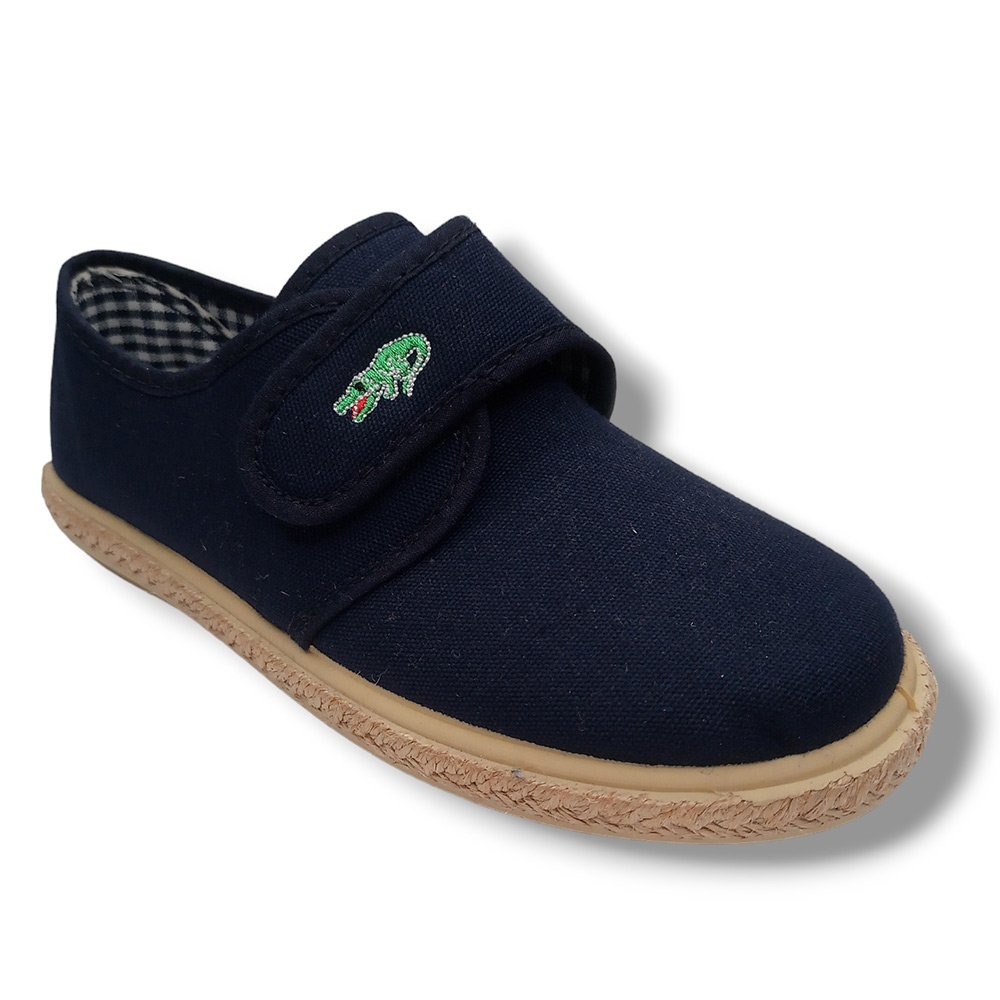 Vulpeques Zapatilla Lona Niño 1034 MARINO CORDONETS