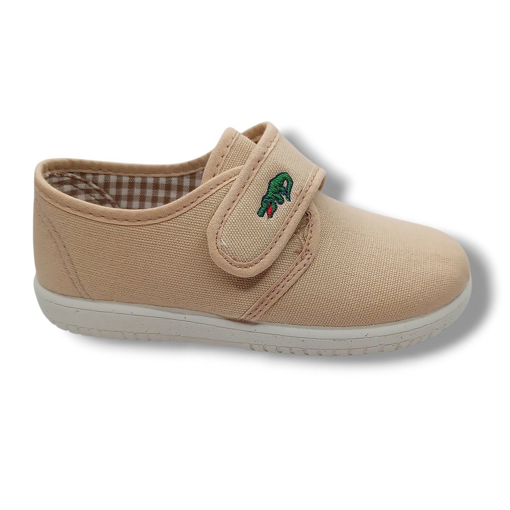Vulpeques Zapatilla Lona Niño 134 ARENA CORDONETS - Imagen 2