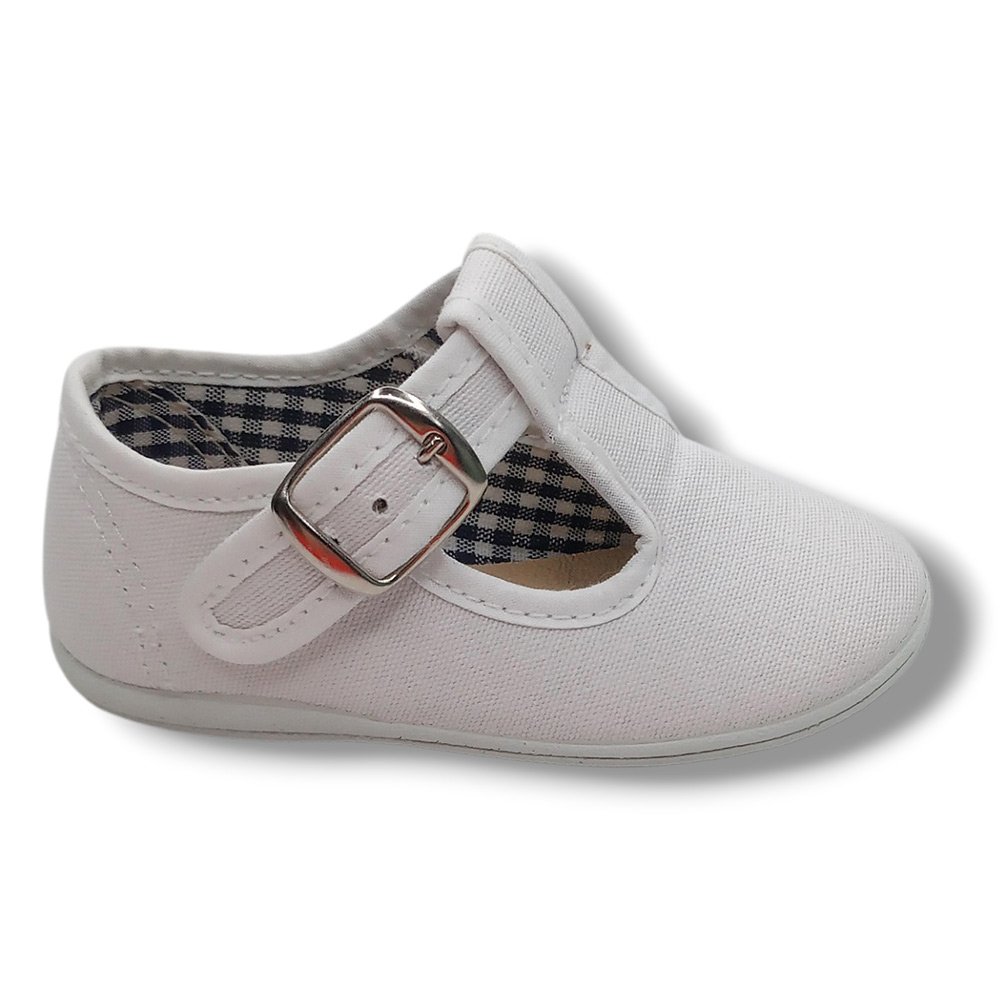 Vulpeques Pepito Lona Niño 202-LC BLANCO CORDONETS - Imagen 2