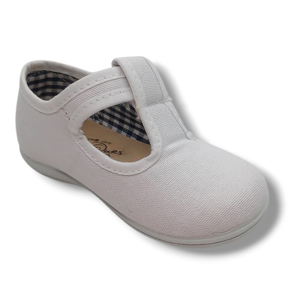 Vulpeques Pepito Lona Niño 202-LC BLANCO CORDONETS - Imagen 3