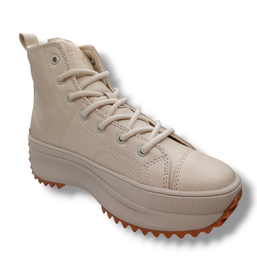 Yumas Botas Niña 51460 NAHLA BEIGE CORDONETS - Imagen 3