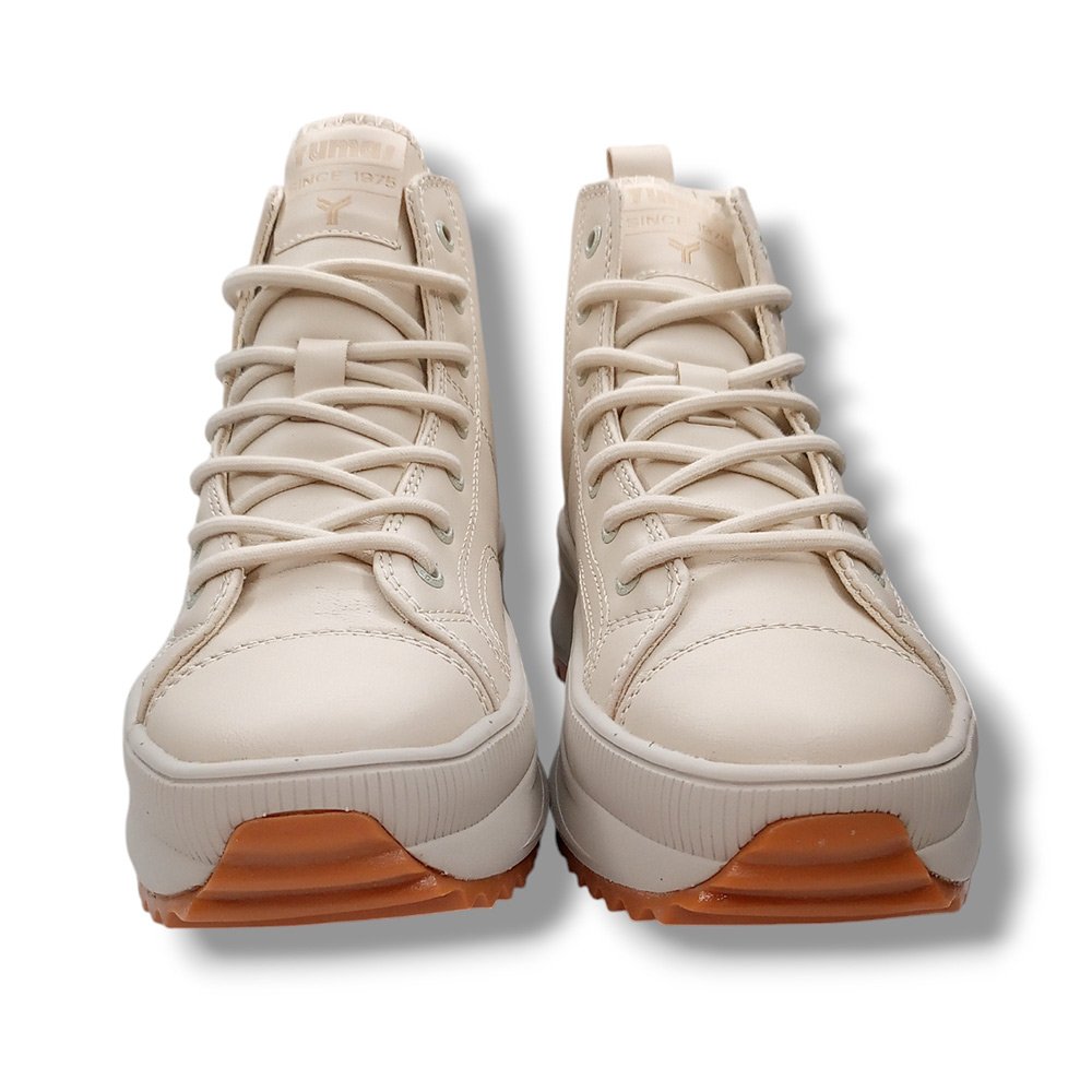 Yumas Botas Niña 51460 NAHLA BEIGE CORDONETS - Imagen 4