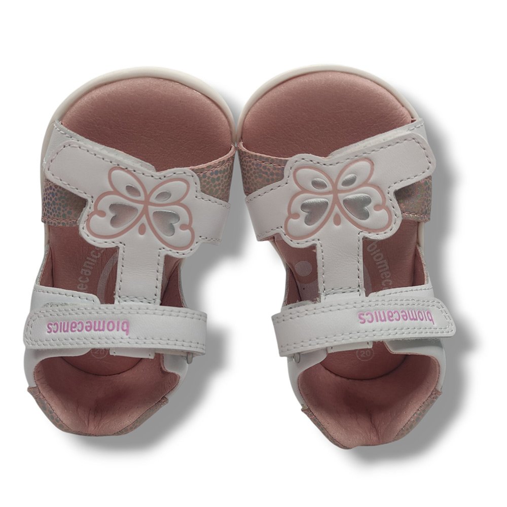 Biomecanics Sandalia Abierta Niña 262162-B050 BLANCO ROYALE CORDONETS - Imagen 6