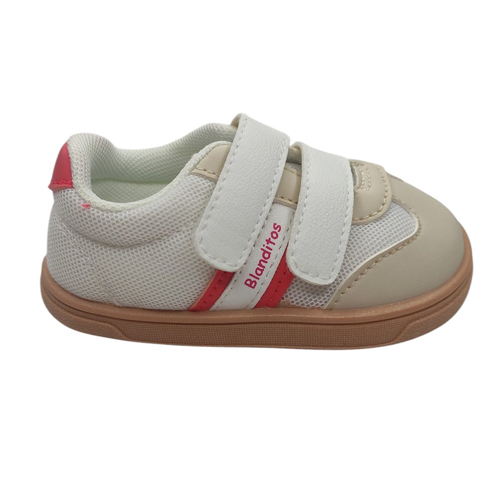 Blanditos by Crio's Deportivas Barefoot GUPPY BLANCO26V Niño ROYALE CORDONETS - Imagen 2
