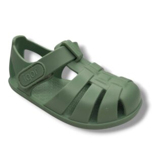 Igor Sandalia Cerrada Cangrejera S10324-361 NEMO SOLID MATCHA Niño ROYALE CORDONETS