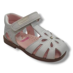 Pablosky Sandalia Cerrada Niña 008700 BLANCO CORDONETS