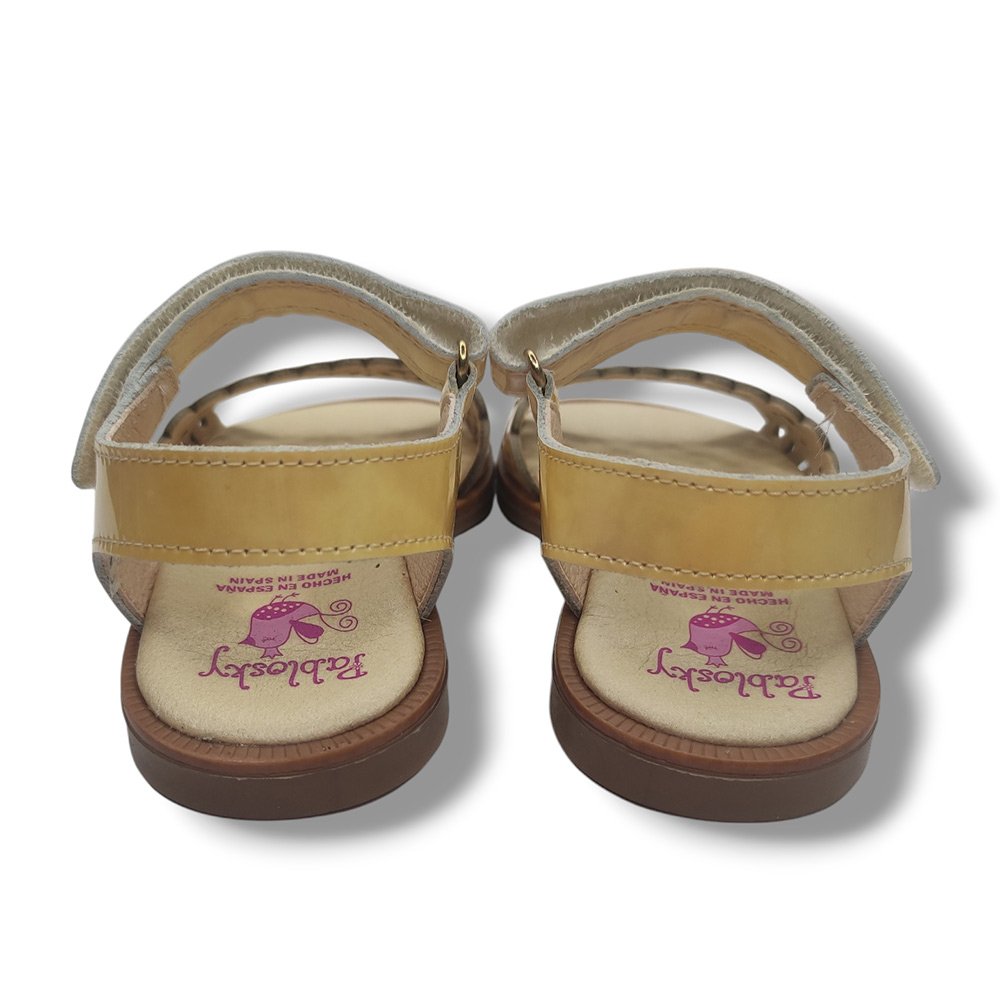 Pablosky Sandalia Abierta Niña 085539 BEIGE CORDONETS - Imagen 5