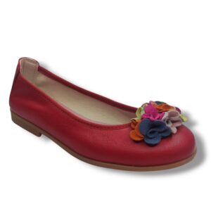 Pablosky Manoletina Niña 301563 ROJO CORDONETS