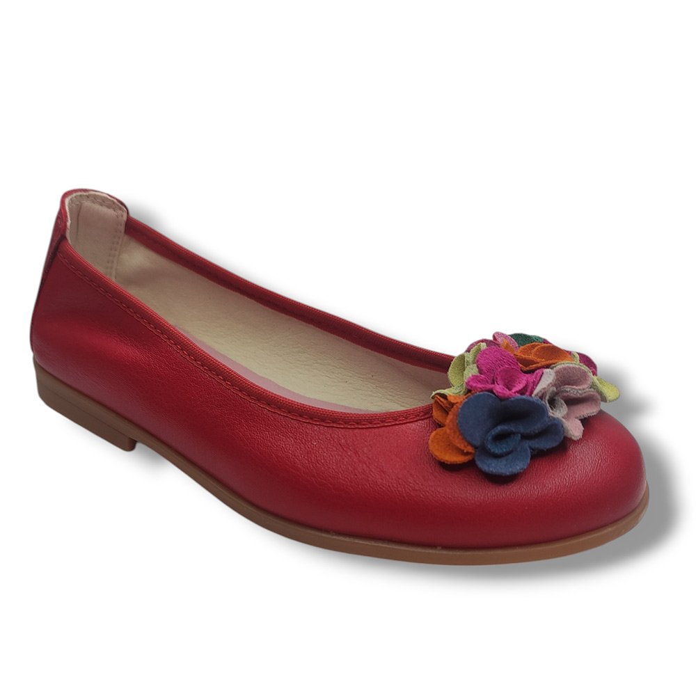 Pablosky Manoletina Niña 301563 ROJO CORDONETS