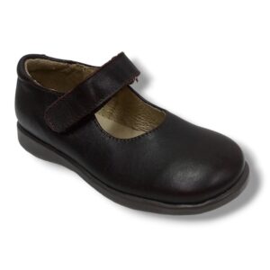 Acebos Merceditas Colegial Niña 2447 MARRON ROYALE CORDONETS
